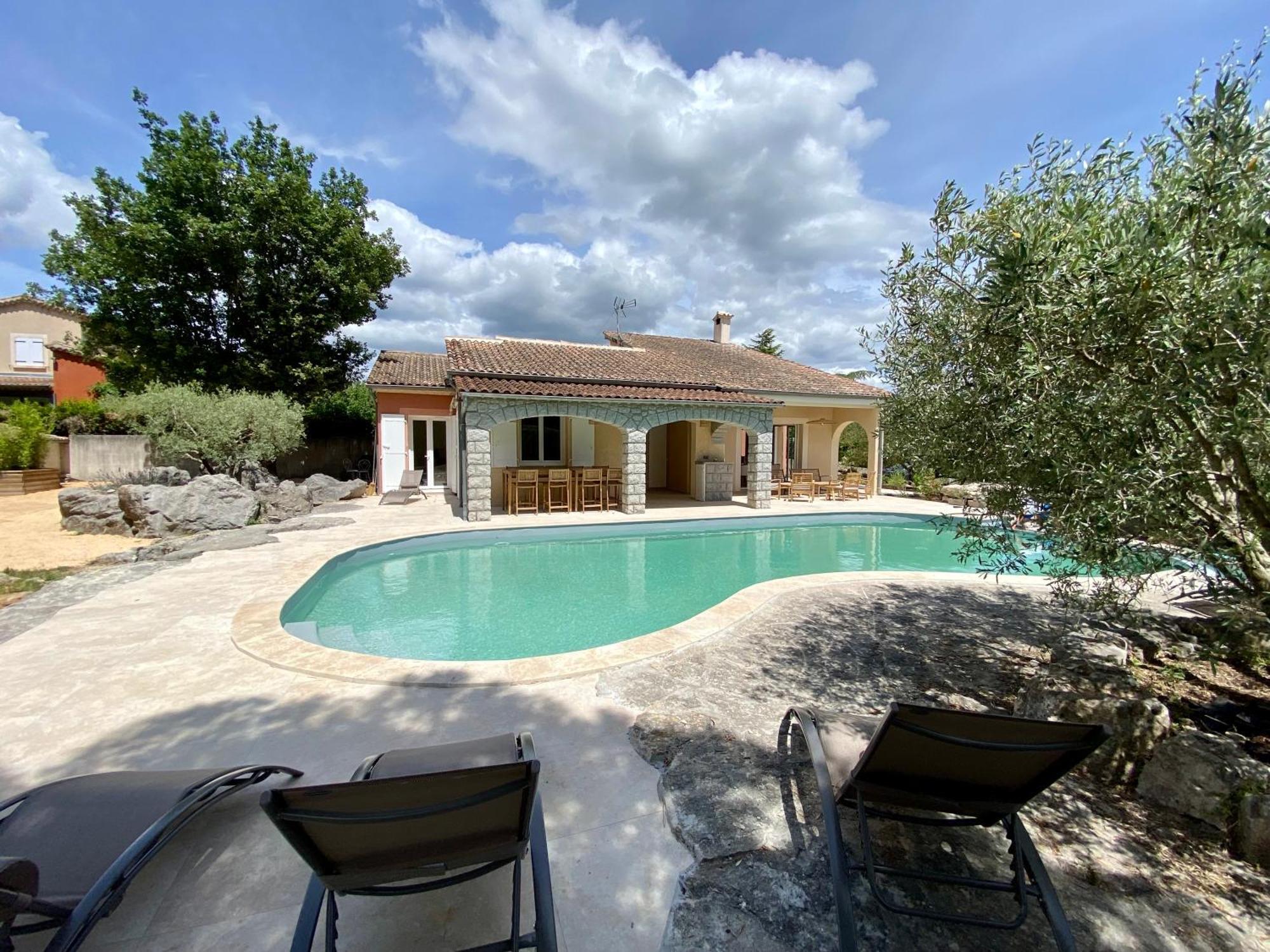 Maison Pour 12P, Piscine A Debordement Chauffee D'Avril A Octobre Inclus Руом Екстериор снимка